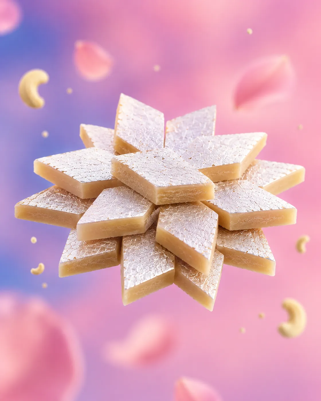 Clean ingredients,
feasting flavor — handcrafted Rangeela Indian mithai