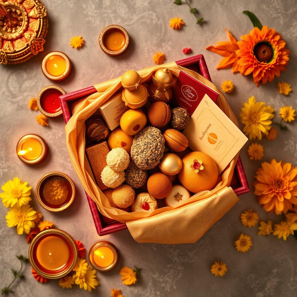 Diwali mithai gift box from Rangeela