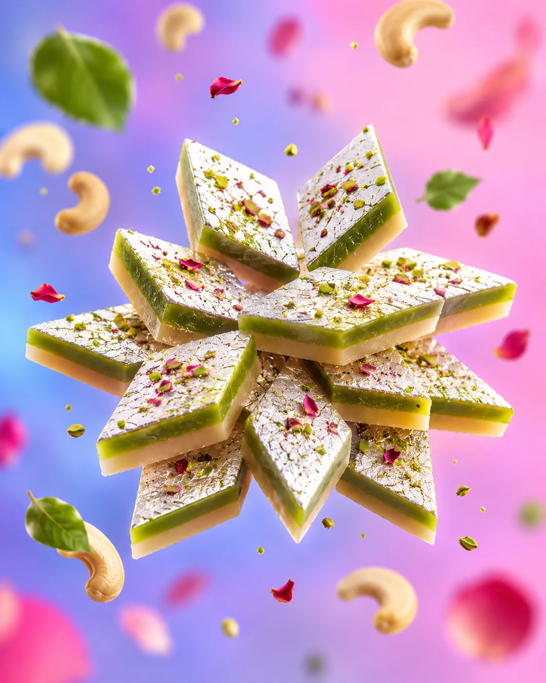 Kaju Katli Indian sweet — Rangeela small-batch mithai